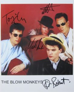 Blow Monkeys Signed Photo