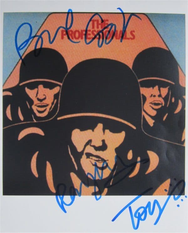 The Professionals Signed Photo