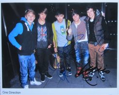 One Direction Signed Photo